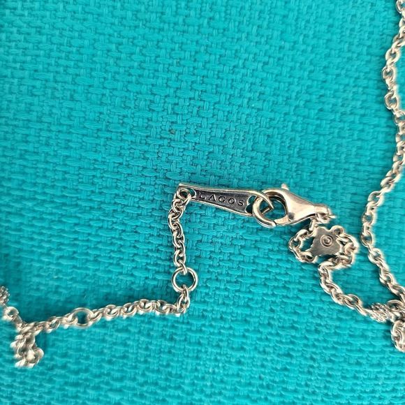 LAGOS Jewelry Lagos Silver Necklacewithblue Topaz Pendant Nwot